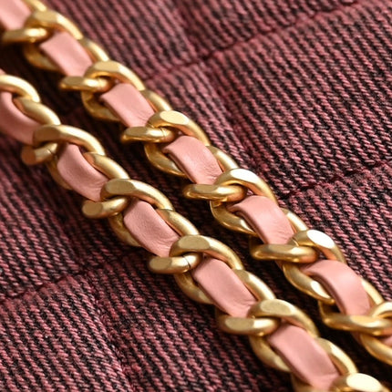 25S KELLY 19 CM IN WINE RED TWEED WITH GOLD HARDWARE